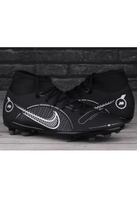 Buty Nike korki SUPERFLY 8 CLUB FG/MG. Kolor: czarny. Sport: piłka nożna