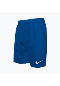 Szorty kąpielowe dziecięce Nike Essential 6" Volley. Kolor: niebieski