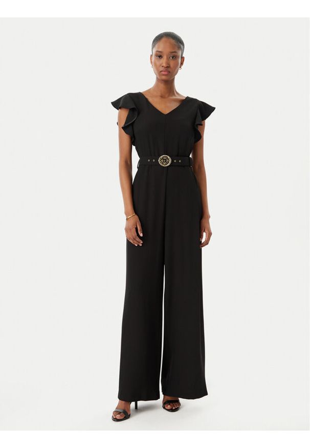 Rinascimento Kombinezon CFC0122556003 Czarny Regular Fit. Kolor: czarny. Materiał: syntetyk