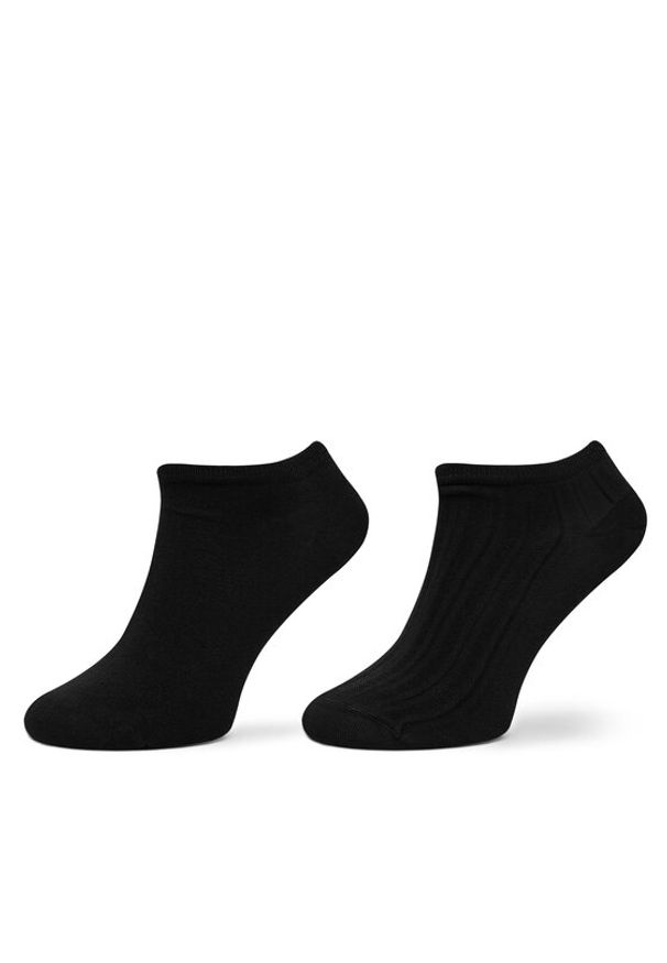 TOMMY HILFIGER - Tommy Hilfiger Skarpety krótkie 701233234 Czarny. Kolor: czarny. Materiał: wiskoza