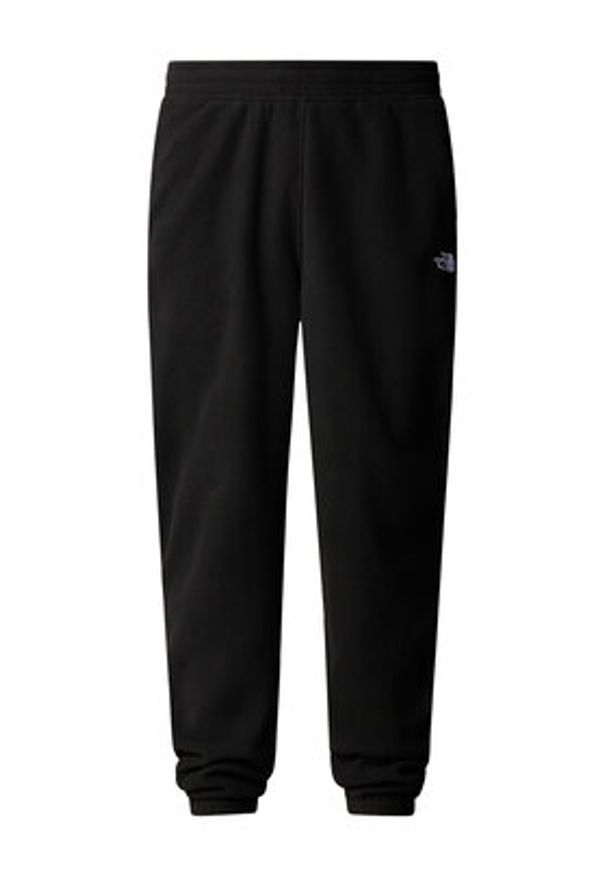 The North Face Spodnie dresowe Glacier NF0A8D0T Czarny Regular Fit. Kolor: czarny. Materiał: syntetyk