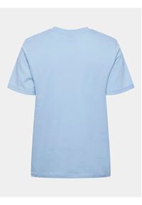 Pieces T-Shirt Ria 17086970 Niebieski Regular Fit. Kolor: niebieski. Materiał: bawełna #7