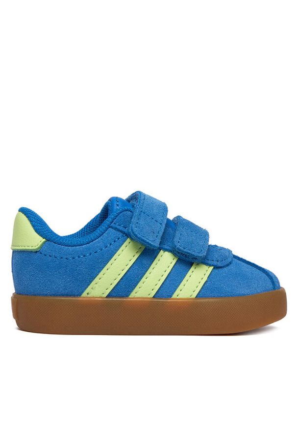 Adidas - adidas Sneakersy Vl Court 3.0 IH3967 Niebieski. Kolor: niebieski. Materiał: skóra, zamsz
