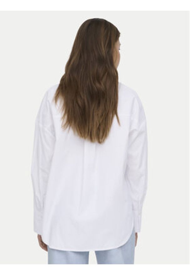 only - ONLY Koszula Oregon 15367554 Biały Regular Fit. Kolor: biały. Materiał: bawełna