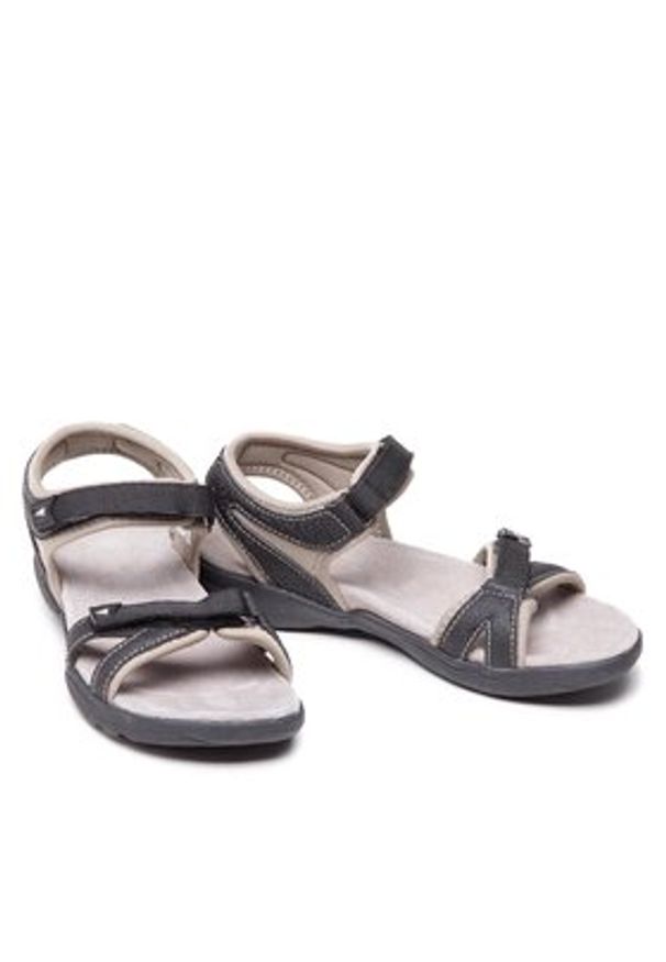 CMP Sandały Adib Wmn Hiking Sandal 39Q9536 Czarny. Kolor: czarny. Materiał: skóra