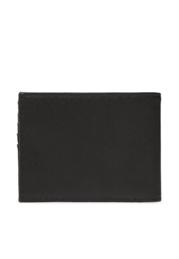 Emporio Armani Duży Portfel Męski Y4R165 Y138E 81072 Czarny. Kolor: czarny. Materiał: skóra