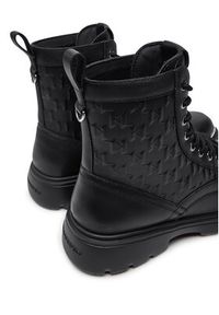 Karl Lagerfeld - KARL LAGERFELD Trapery KL13054 Czarny. Kolor: czarny. Materiał: skóra #4