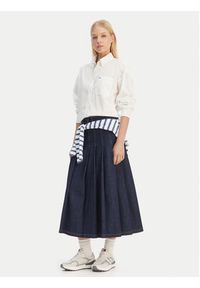 Tommy Jeans Koszula DW0DW22766 Écru Regular Fit. Materiał: bawełna #4