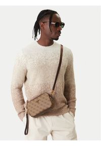 Guess Saszetka HMMILO P6150 Brązowy. Kolor: brązowy. Materiał: skóra #1