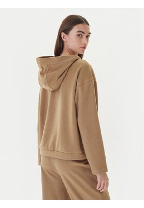 Weekend Max Mara Bluza Oscuri 2525926012 Beżowy Regular Fit. Kolor: beżowy. Materiał: syntetyk