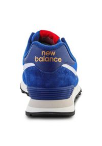 Buty New Balance M U574HBG niebieskie. Kolor: niebieski. Materiał: materiał, skóra, guma. Model: New Balance 574 #5