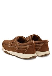 Clarks Półbuty Sailview Lace 26176971 Brązowy. Kolor: brązowy. Materiał: nubuk, skóra #5