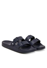 Emporio Armani Klapki EX000043 AF22190 MB480 Granatowy. Kolor: niebieski. Materiał: syntetyk #5