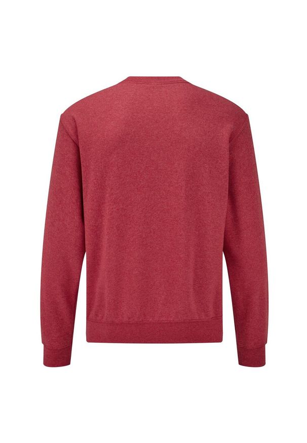 FRUIT OF THE LOOM - Męska Klasyczna Bluza Wkładana Przez Głowę. Kolor: czerwony
