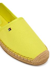TOMMY HILFIGER - Tommy Hilfiger Espadryle Flag Canvas Espadrille FW0FW08541 Zielony. Kolor: zielony. Materiał: materiał #4