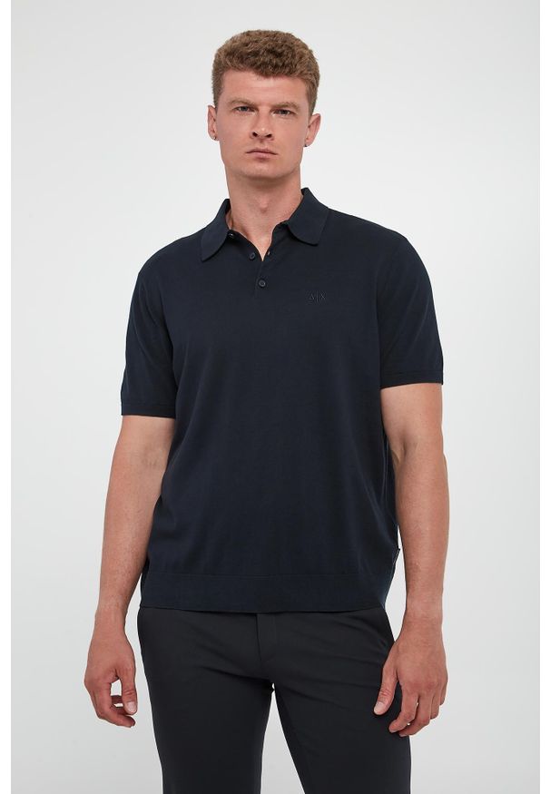 Armani Exchange - Polo męskie ARMANI EXCHANGE. Typ kołnierza: polo