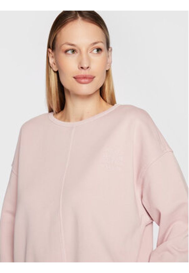 Comma Bluza 2121347 Różowy Regular Fit. Kolor: różowy. Materiał: bawełna