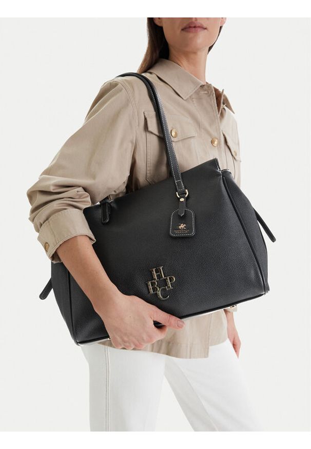 Beverly Hills Polo Club Torebka CEO-BHPC-C-002-09 Czarny. Kolor: czarny