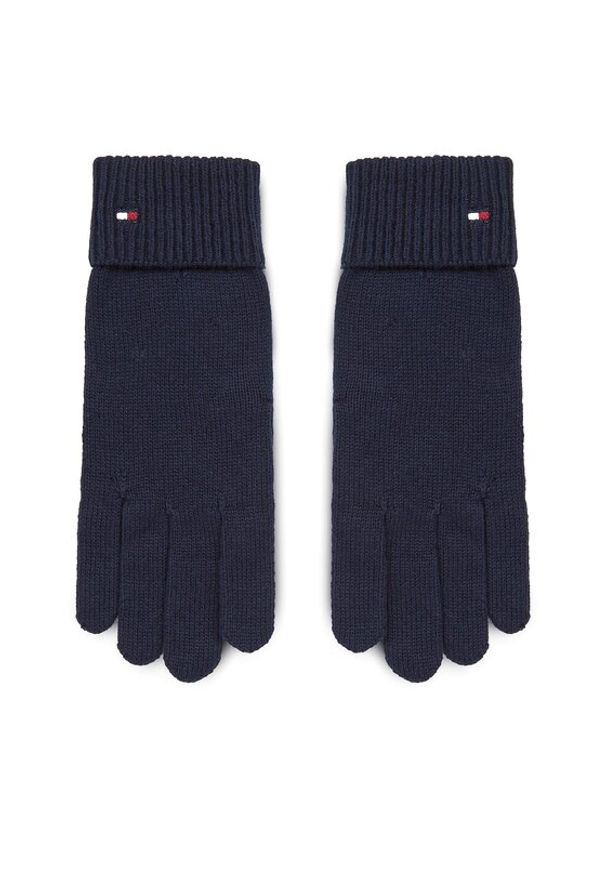 TOMMY HILFIGER - Rękawiczki Damskie Tommy Hilfiger. Kolor: niebieski
