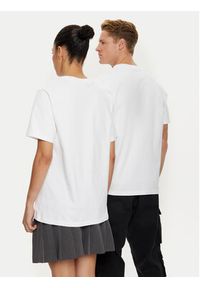 Hunter T-Shirt HARU0006242 Biały Regular Fit. Kolor: biały. Materiał: bawełna #4