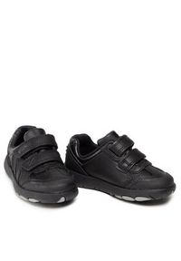 Clarks Sneakersy Rex Stride T 261614396 Czarny. Kolor: czarny. Materiał: skóra #3