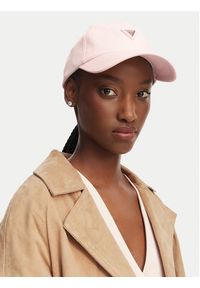 Guess Czapka z daszkiem V6RZ08 WG980 Różowy. Kolor: różowy. Materiał: nylon, poliamid #4