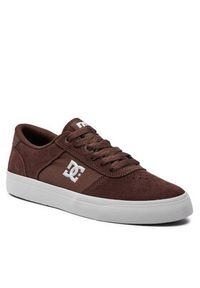 DC Shoes Sneakersy Teknic ADYS300763 Brązowy. Kolor: brązowy. Materiał: skóra #3