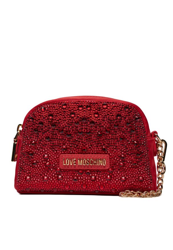 Love Moschino - LOVE MOSCHINO Kosmetyczka JC5350PP4IK2150A Czarny. Kolor: czarny. Materiał: poliester, materiał