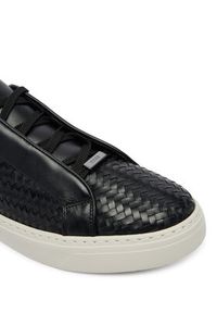 BOSS Sneakersy Gary 50555323 Czarny. Kolor: czarny. Materiał: skóra #4