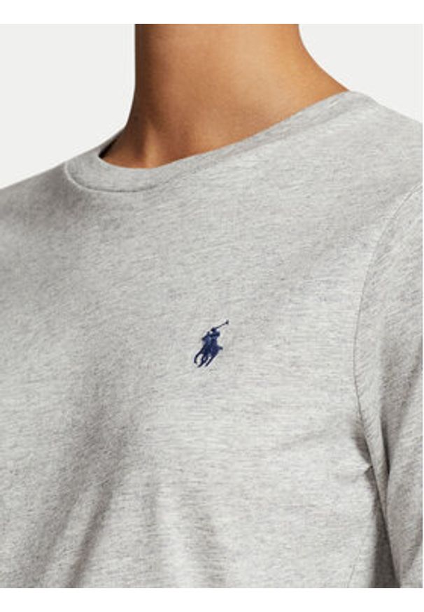 Polo Ralph Lauren Bluzka 211898699004 Szary Regular Fit. Typ kołnierza: polo. Kolor: szary. Materiał: bawełna