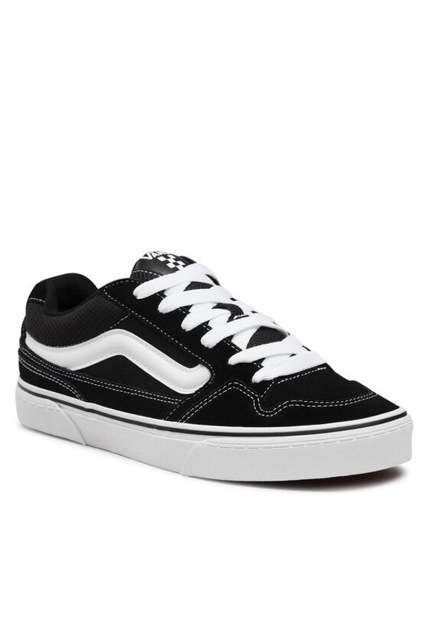 Vans Sneakersy Caldrone VN0A5JM2BA21 Czarny. Kolor: czarny. Materiał: skóra, zamsz