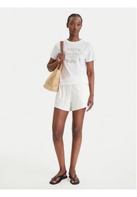 Guess T-Shirt E6GI00 I3Z14 Biały Regular Fit. Kolor: biały. Materiał: bawełna #2