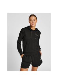 Damska bluza z kapturem Hummel lgc Shai. Typ kołnierza: kaptur. Kolor: czarny. Sport: fitness #1