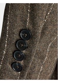 Remain Marynarka 5006281698 Brązowy Regular Fit. Kolor: brązowy. Materiał: wełna