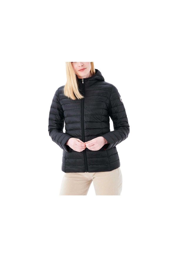 Jott - Kurtka JOTT CLOE NOOS Czarny. Typ kołnierza: kaptur. Kolor: czarny. Materiał: puch. Sezon: zima. Sport: narciarstwo