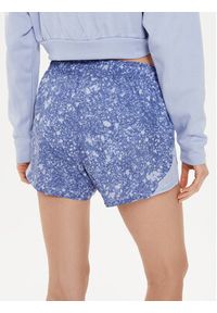 Under Armour Szorty sportowe Ua Fly By Printed Short 1382439-539 Niebieski Loose Fit. Kolor: niebieski. Materiał: syntetyk