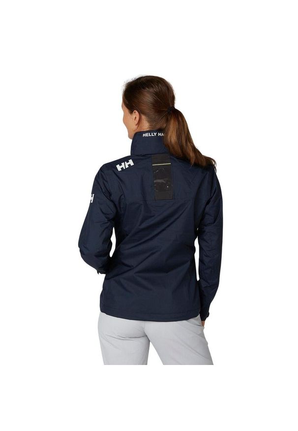 Kurtka żeglarska damska Helly Hansen Crew Hooded Midlayer. Kolor: niebieski. Materiał: syntetyk. Sport: żeglarstwo