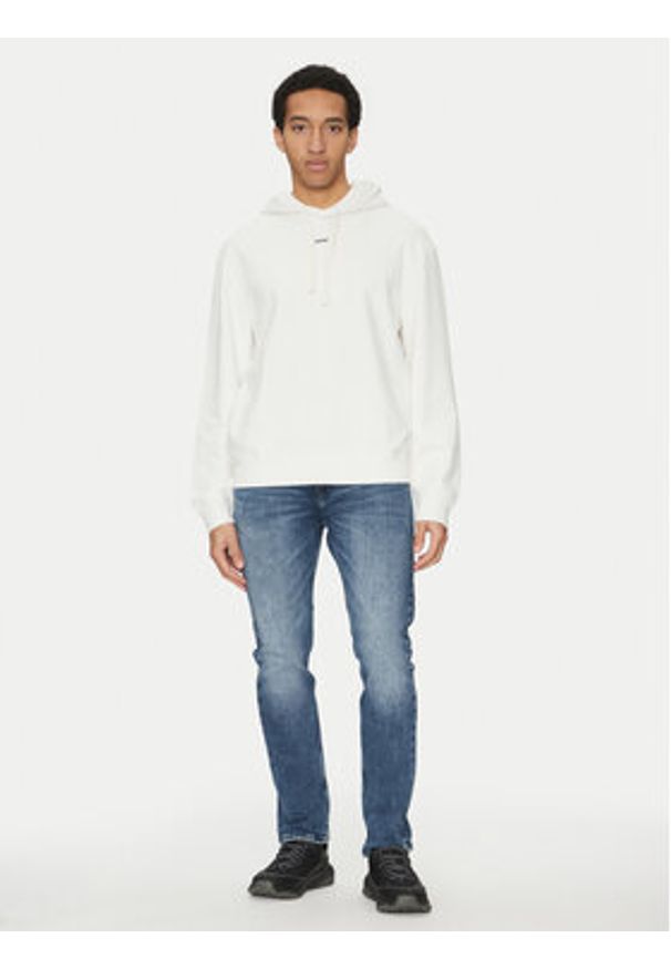 Hugo - HUGO Bluza Dapo 50486478 Écru Relaxed Fit. Materiał: bawełna