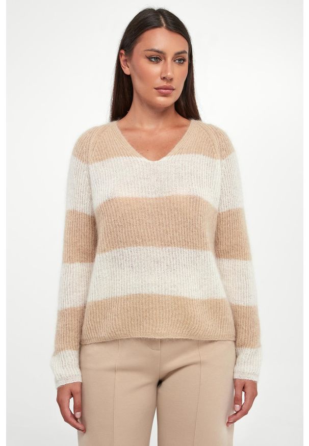 Sweter damski moherowy Ricetta MM. Materiał: moher