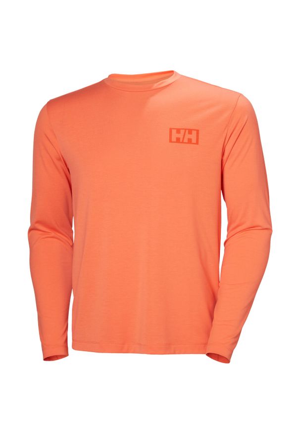 Dżersej z długim rękawem Helly Hansen Skog Graphic. Kolor: pomarańczowy. Materiał: jersey. Długość rękawa: długi rękaw. Długość: długie