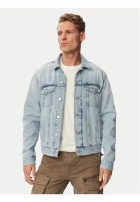 Tommy Jeans Kurtka jeansowa Ryan Jacket Rwb Cj6013 DM0DM23657 Niebieski jasny Regular Fit. Kolor: niebieski. Materiał: jeans #1