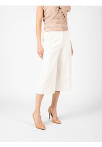 Pinko Spodnie "Necci" | 1G14SQ 7899 | Kobieta | Biały. Stan: podwyższony. Kolor: biały. Materiał: bawełna #6