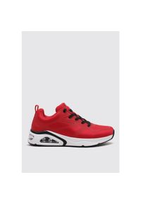 skechers - Tenisówki Skechers Model Tres-air Uno Kolor Czerwony. Kolor: czerwony. Materiał: guma, materiał, tkanina, syntetyk. Sport: turystyka piesza