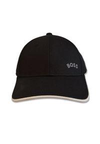 BOSS - Czapka z daszkiem Hugo Boss Bold-Curved Baseball Cap Czarna - 50495855-001. Kolor: czarny