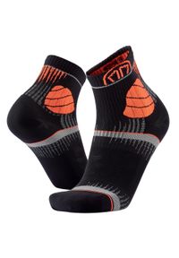 SIDAS - Skarpety ultra trail dla doroslych Sidas Trail Ultra wysokosc kostki. Kolor: wielokolorowy, pomarańczowy, czarny. Sport: bieganie