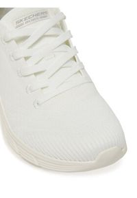 skechers - Skechers Sneakersy Bobs B Flex Lo-Graceful Stride 117591/WHT Biały. Kolor: biały. Materiał: materiał #5