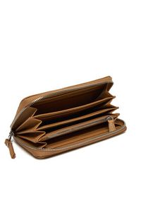 Gianni Chiarini Duży Portfel Damski Wallets Grain PF 5042 GRN Brązowy. Kolor: brązowy. Materiał: skóra #3