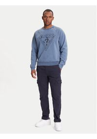 Guess Bluza M5YQ30 KCWR1 Niebieski Regular Fit. Kolor: niebieski. Materiał: bawełna #5