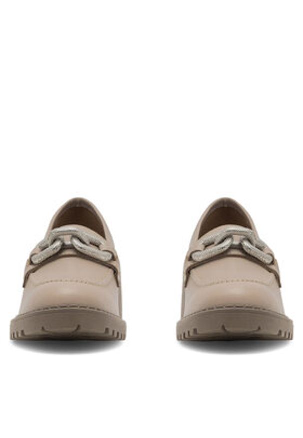 Sergio Bardi Loafersy WB-B1001-01SB Beżowy. Kolor: beżowy. Materiał: skóra