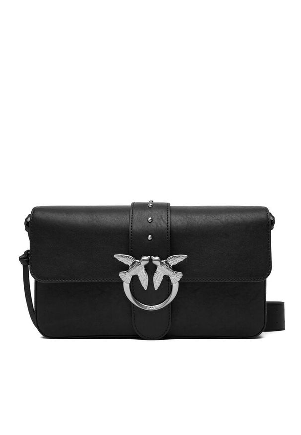 Pinko - Torebka PINKO. Kolor: czarny